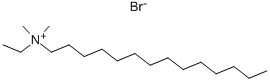 十四烷基二甲基乙基溴化铵 结构式