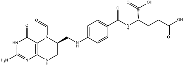 (2S)-2-[[4-[[(6S)-2-amino-5-formyl-4-oxo-1,6,7,8-tetrahydropteridin-6- yl]methylamino]benzoyl]amino]pentanedioic acid|左亚叶酸