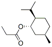 [1S-(1alpha,2beta,5beta)]-2-(isopropyl)-5-methylcyclohexyl propionate 结构式