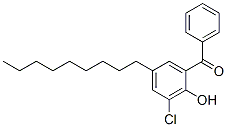 (3-Chloro-2-hydroxy-5-nonylphenyl)phenylmethanone 结构式