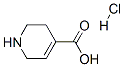 1,2,3,6-四氢-4-吡啶甲酸盐酸盐 结构式