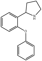 2-(2-苯氧苯基)-吡咯烷, 68548-77-6, 结构式