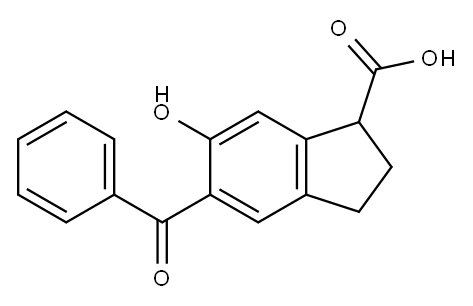羟吲达酸, 68548-99-2, 结构式