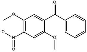 (2,5-dimethoxy-4-nitrophenyl) phenyl ketone Structure