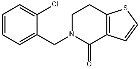 4-Oxo Ticlopidine Structure
