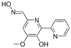 (E)-3-Hydroxy-4-methoxy-[2,2'-bipyridine]-6-carbaldehyde oxime Structure