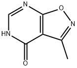 3-甲基异噁唑并[5,4-D]嘧啶-4(5H)-酮, 68571-74-4, 结构式