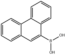9-phenanthrenylboronic acid Structure