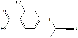 Benzoic acid, 4-[(1-cyanoethyl)amino]-2-hydroxy-, (+)- (9CI)|
