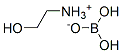 (2-hydroxyethyl)ammonium dihydrogen orthoborate Structure