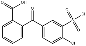 5-(2-Carboxybenzoyl)-2-chlorobenzenesulfonyl chloride|2-(3'-氯磺酰基-4'-氯苯甲酰)苯甲酸