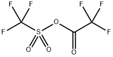 三氟乙酰三氟甲磺酸酯, 68602-57-3, 结构式
