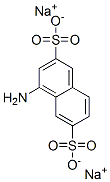 disodium 4-aminonaphthalene-2,6-disulphonate Structure