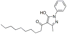 1-(5-Hydroxy-3-methyl-1-phenyl-1H-pyrazol-4-yl)-1-decanone|
