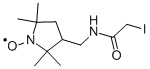 3-(2-IODOACETAMIDOMETHYL)-PROXYL 结构式