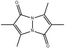2,3,6,7-Tetramethyl-1,5-diazabicyclo[3.3.0]octa-2,6-diene-4,8-dione Structure