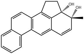 3-Methylcholanthrene-cis-2a,3-diol 结构式