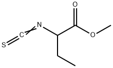甲基2-异硫氰酸基丁酸酯 结构式