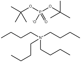 磷酸二叔丁酯四正丁基铵盐, 68695-48-7, 结构式