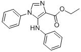 ETHYL1-PHENYL-5-PHENYLAMINOIMIDAZOLE-4-CARBOXYLATE|