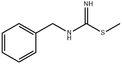 N-苄基-S-甲基异硫脲 结构式