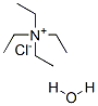 四乙基氯化铵，一水 结构式