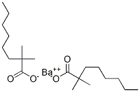 barium bis[2,2-dimethyloctanoate] 结构式