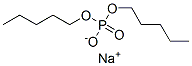 sodium dipentyl phosphate 结构式