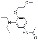 N-[3-(Diethylamino)-4-(2-methoxyethoxy)phenyl]acetamide 结构式