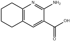 2-氨基-5,6,7,8-四氢3-喹啉羧酸 结构式