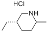 (5S)-5-ETHYL-2-METHYLPIPERIDINE HYDROCHLORIDE Structure