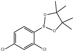 2,4-二氯苯硼酸频那醇酯, 68716-50-7, 结构式
