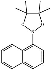 2-(1-NAPHTHYLENE)-4,4,5,5-TETRAMETHYL-1,3,2-DIOXABOROLANE Structure