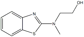 2-[(1,3-苯并噻唑-2-基)(甲基)氨基]乙醇 结构式