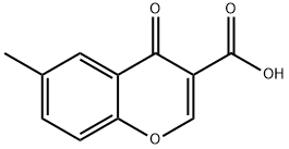 6-甲基色酮-3-甲酸, 68723-78-4, 结构式