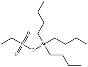 tributyl[(ethylsulphonyl)oxy]stannane Structure