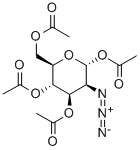 1,3,4,6-四-O-乙酰基-2-叠氮基-2-脱氧-Α-D-吡喃甘露糖 结构式