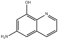 8-羟基-6-氨基喹啉 结构式