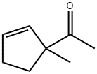 1-(1-Methyl-2-cyclopentenyl)ethanone 结构式