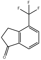 4-(三氟甲基)-1-茚满酮 结构式