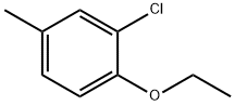 2-CHLORO-1-ETHOXY-4-METHYLBENZENE 结构式