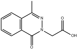 (4-METHYL-1-OXOPHTHALAZIN-2(1H)-YL)ACETIC ACID Structure