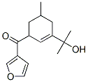 3-[(3-Furyl)carbonyl]-1-(1-hydroxy-1-methylethyl)-5-methyl-1-cyclohexene 结构式