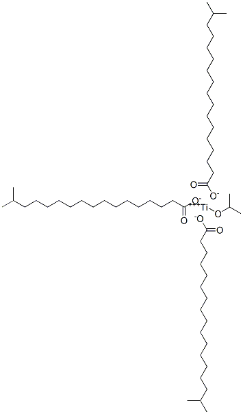 异硬脂酸异丙醇酯钛络合物, 68784-51-0, 结构式