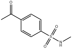 4-METHYLSULFAMYL-ACETOPHENONE 结构式