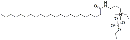 山嵛酰胺丙基乙基二甲基铵乙基硫酸盐 结构式
