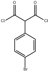 2-(4-broMophenyl)Malonyl dichloride 结构式
