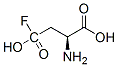 beta-fluoroaspartic acid 结构式