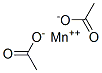 manganese(+2) cation diacetate 结构式
