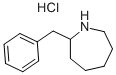 HEXAHYDRO-2-(PHENYLMETHYL)-1H-AZEPINE, HYDROCHLORIDE 结构式